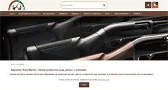 Desktop Screenshot of deportesruizmartin.com